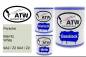 Preview: Porsche, Biarritz White, 9A2 / Z2 9A3 / Z2: 1L Lackdose + 1L Klarlack + 500ml Härter - Set, von ATW Autoteile West.